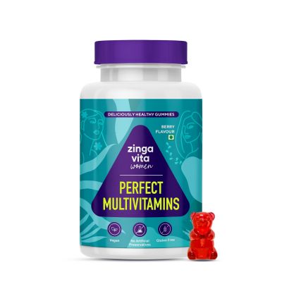 Zingavita: Skin and Hair Multivitamin Gummies for Women - 30 Gummies