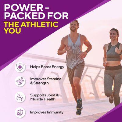 Zingavita: Multivitamin Sports for Men & Women With 35+ Nutrients, Amino Acid, Antioxidants - 120 Tablets