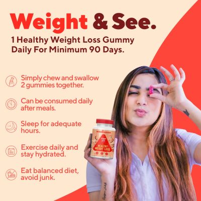 Zingavita: ACV Apple Cider Vinegar Gummies for Weight Management - 30 gummies
