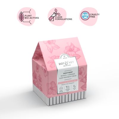 Dot & Key: Night Reset Retinol + Ceramide Sleep Treatment Cream - 60ml