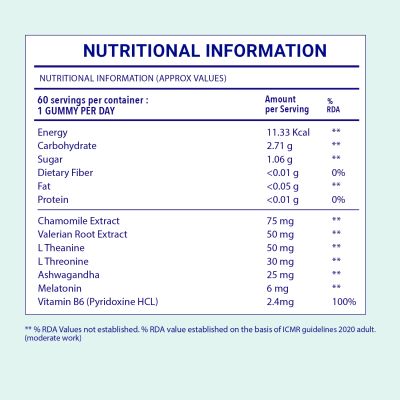 Zingavita: Melatonin Sleep Gummies Non Habit Forming supplement - 60 Gummies