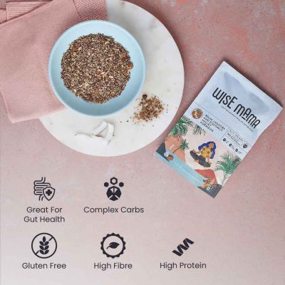 Wise Mama: Palm Jaggery & Coconut Millet Porridge - 300 gm