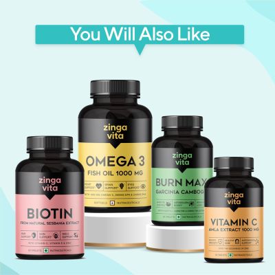 Zingavita: Multivitamin Tablets for Men & Women Probiotics & Prebiotics, 100% RDA Vitamin C - 120 Tablets