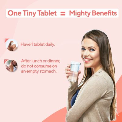 Zingavita: Multivitamin Tablets for Women With Vitamins, Calcium, Iron & Herbal Extracts - 120 Tablets