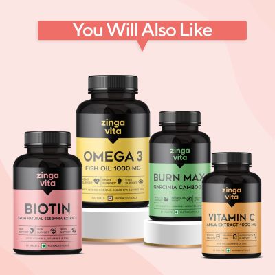 Zingavita: Multivitamin Tablets for Women With Vitamins, Calcium, Iron & Herbal Extracts - 120 Tablets