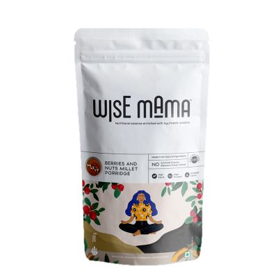 Wise Mama: Berries and Nuts Millet Porridge - 300 gm