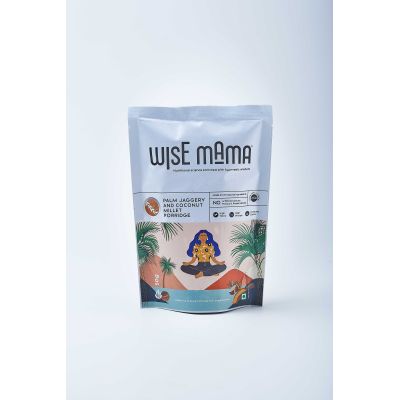 Wise Mama: Palm Jaggery & Coconut Millet Porridge - Pack of 3 - 50 gm each