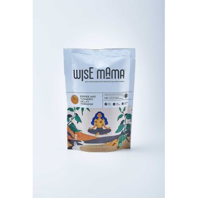 Wise Mama: Pepper and Turmeric Millet Porridge - Pack of 3 - 50 gm each