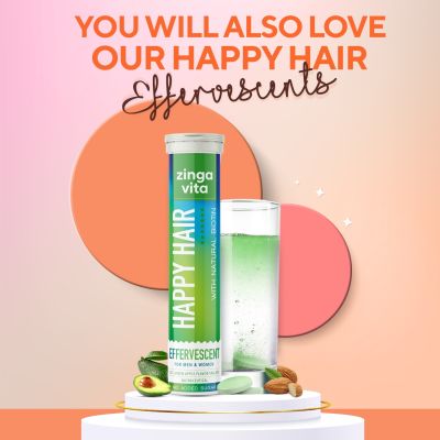 Zingavita: Smily Skin Effervescents Tablets Veg Fizz Tab Watermelon Flavour - 20 Tablets