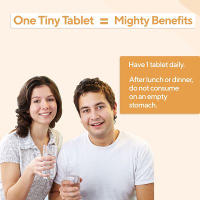 Zingavita: Vitamin C Tablets For strong Immunity & Glowing Skin - 60 Tablets