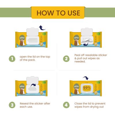 Allter : Baby Wipes - Pack of 3