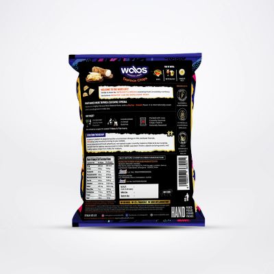 Wabs: Healthy Tapioca Chips Flingy Hot Peppers - Pack of 4