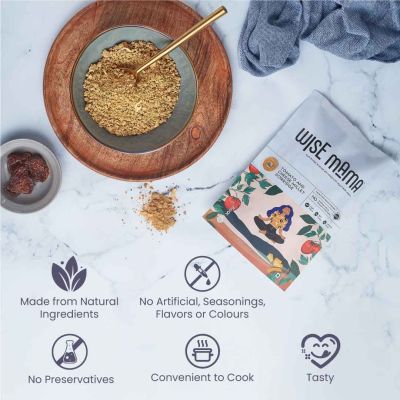 Wise Mama: Tomato and Cheese Millet Porridge - Pack of 3 - 50 gm each