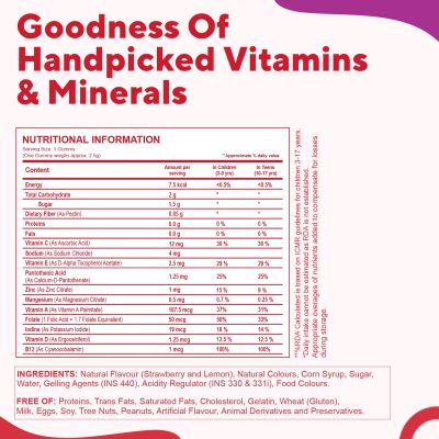 Zingavita: Mighty Vitamins Gummies for Kids Multivitamin - 30 Tablets