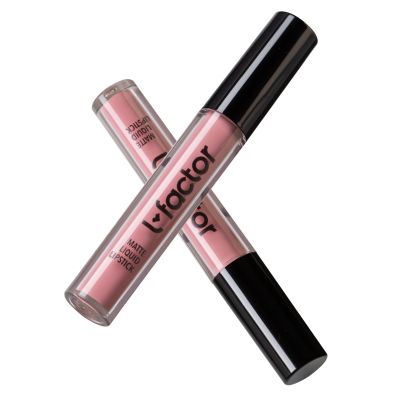 L Factor Cosmetics: Vitamin E Matte liquid lipstick- Barefoot on the Beach - 5ml