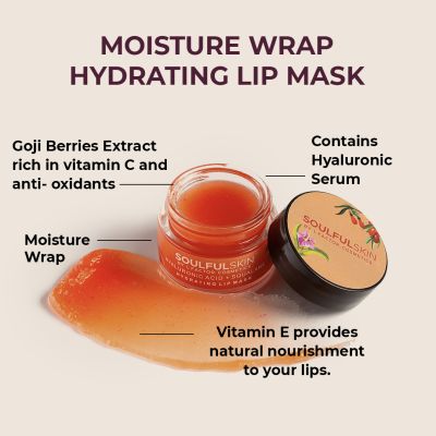 L Factor Cosmetics: Moisture Wrap Hydrating Lip Mask - 15gm