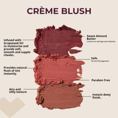 L Factor Cosmetics: Vegan CrÃ¨me Blush - Boss Babe - 5gm