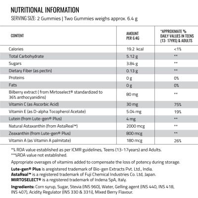 Allbeing: Insight - Complete Eye Health Gummy - 30 Gummies