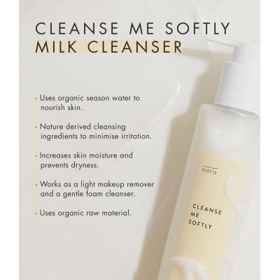Sioris: Cleanse Me Softly Milk Cleanser - 200ml