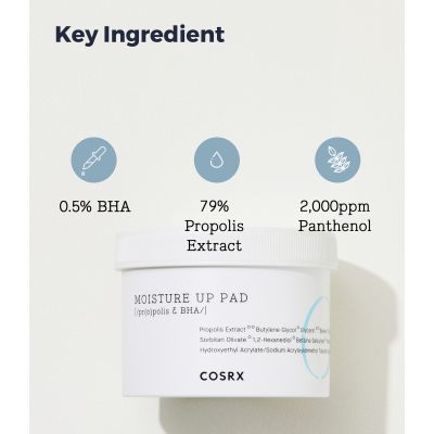 COSRX: One Step Moisture Up Pad - 70 pcs