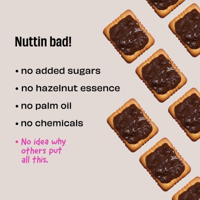 The Whole Truth: Hazelnut Spread - Creamy - 200g - No Added Sugar - No Palm Oil - No Preservatives - No Artificial Flavour