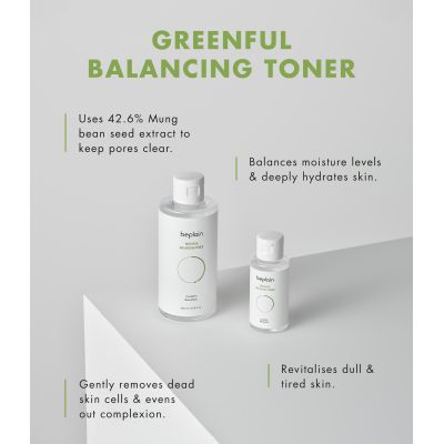 Beplain: Greenful Balancing Toner - 200ml