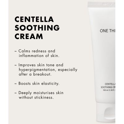 One Thing: Centella Soothing Cream - 100ml