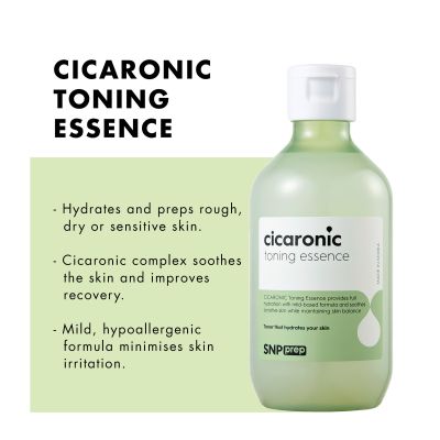 SNP PREP: Cicaronic Toning Essence - 220ml