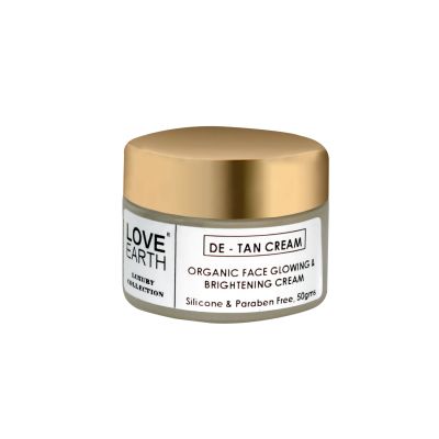 Love Earth: De-Tan Moisturizing Cream - 50gm