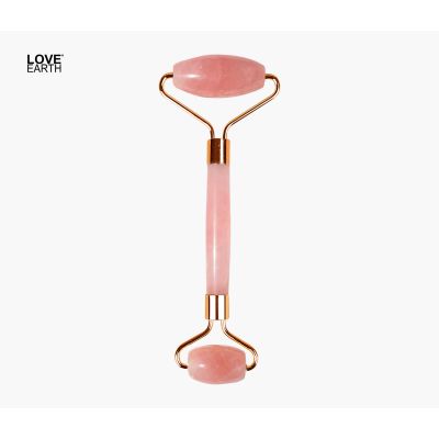 Love Earth: Rose Quartz Face Roller - 100gm