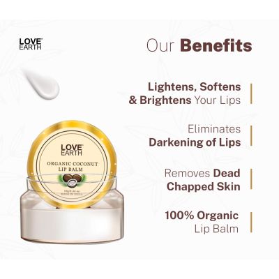 Love Earth: Coconut Lip Balm - 10g