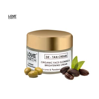 Love Earth: De-Tan Moisturizing Cream - 50gm