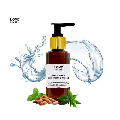 Love Earth: Body Wash Tea Tree Tulsi - 100ml