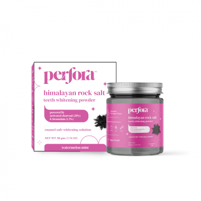 Perfora: Charcoal Teeth Whitening Powder - Watermelon Mint