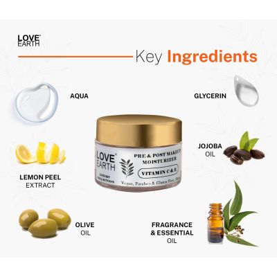 Love Earth: Pre & Post Makeup Moisturizer - 50gm