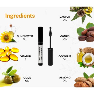 Love Earth: Organic Eyelash Growth Serum - 5ml