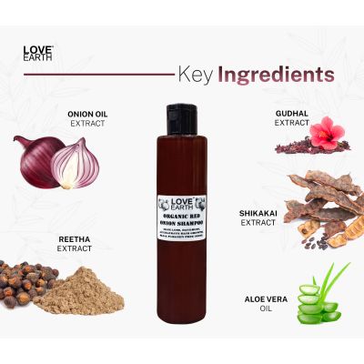 Love Earth: Onion Shampoo - 200ml