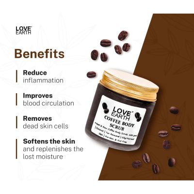 Love Earth: Coffee Body Scrub - 100gm
