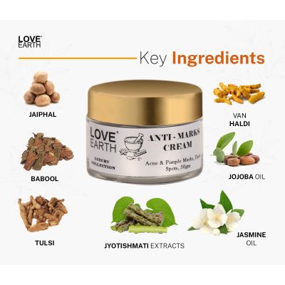 Love Earth: Anti Marks Cream - 50g