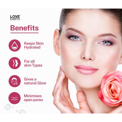 Love Earth: Rose Face Mist - 100ml