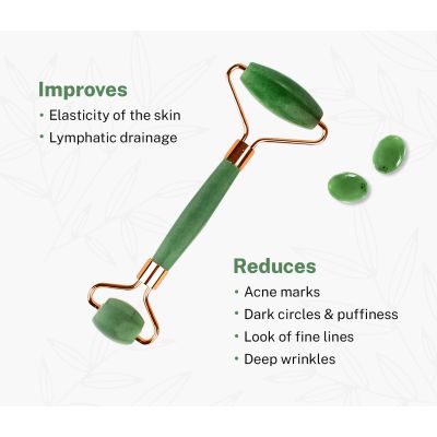 Love Earth: Jade Face Roller - 100gm