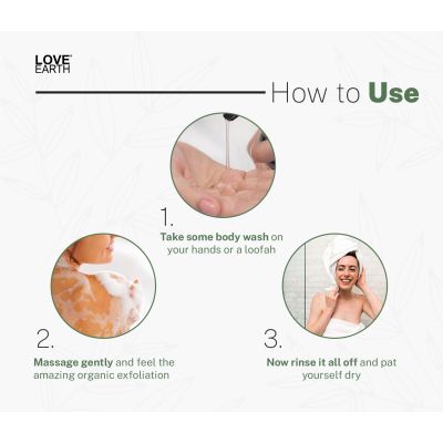 Love Earth: Body Wash Tea Tree Tulsi - 100ml