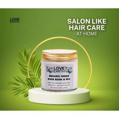 Love Earth: Organic Onion Hair Mask & Spa - 100g