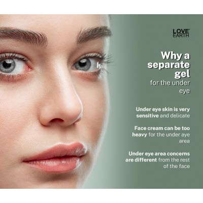 Love Earth: Under-Eye Gel - 50g