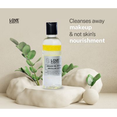 Love Earth: Argan Oil-Infused Micellar Water - 100ml