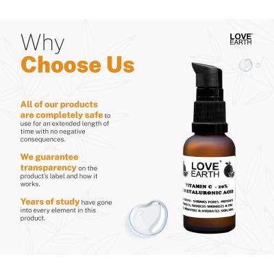 Love Earth: Vitamin C Serum - 30ml