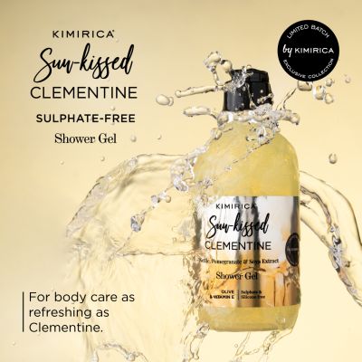 Kimirica: Sun-kissed Clementine Sulphate-free Shower Gel - 300ml