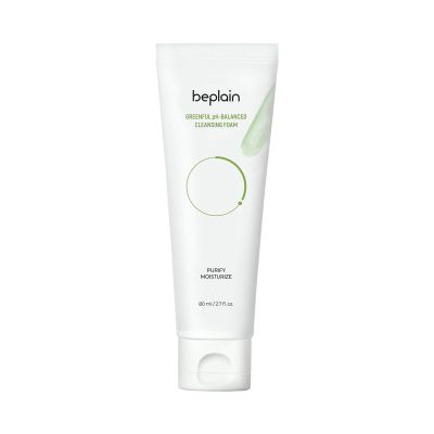 Beplain: Greenful pH-Balanced Cleansing Foam - 80ml