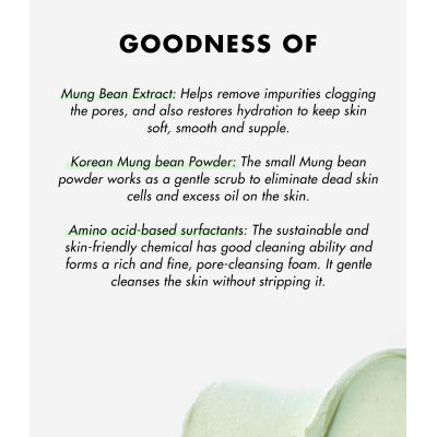 Beplain: Greenful pH-Balanced Cleansing Foam - 80ml