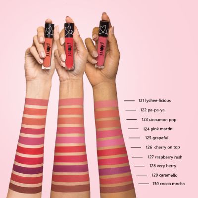 Plum: Plum Matte In Heaven Liquid Lipstick (Cocoa Mocha - 130) - 4.5ml